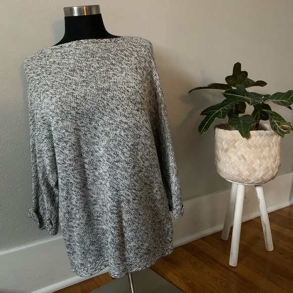 H&M heather grey sweater - Picture 4 of 6